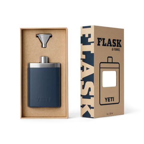 Yeti 7oz (207ml) Flask - Black Forest Green