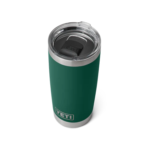 Yeti Rambler 20oz (591ml) Tumbler with Magslider Lid - Black Forest Green