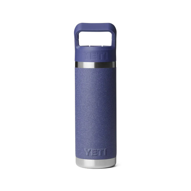 Yeti Rambler 18oz (532ml) Straw Bottle with Colour-Matched Straw Cap - Moon Dust