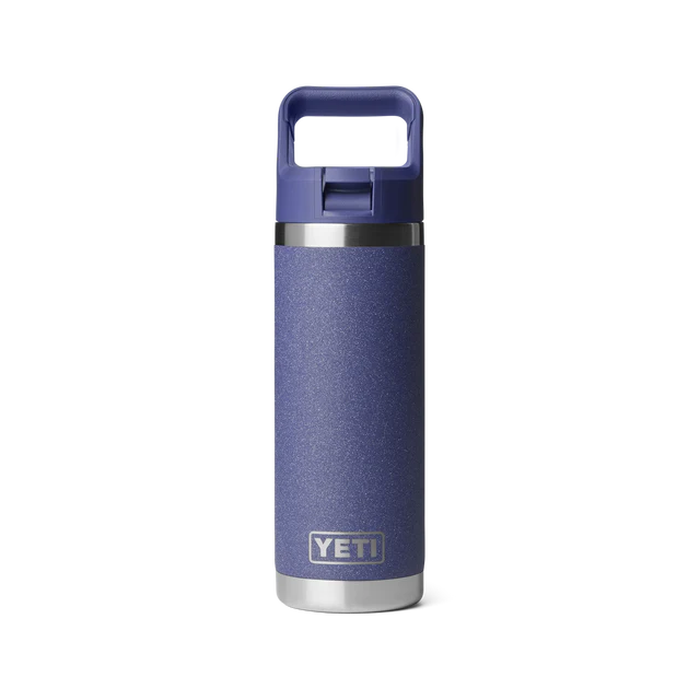 Yeti Rambler 18oz (532ml) Straw Bottle with Colour-Matched Straw Cap - Moon Dust