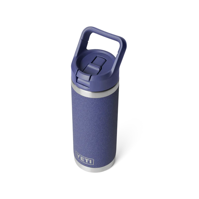 Yeti Rambler 18oz (532ml) Straw Bottle with Colour-Matched Straw Cap - Moon Dust