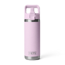 Yeti Rambler 18oz (532ml) Straw Bottle with Colour-Matched Straw Lid - Cherry Blossom