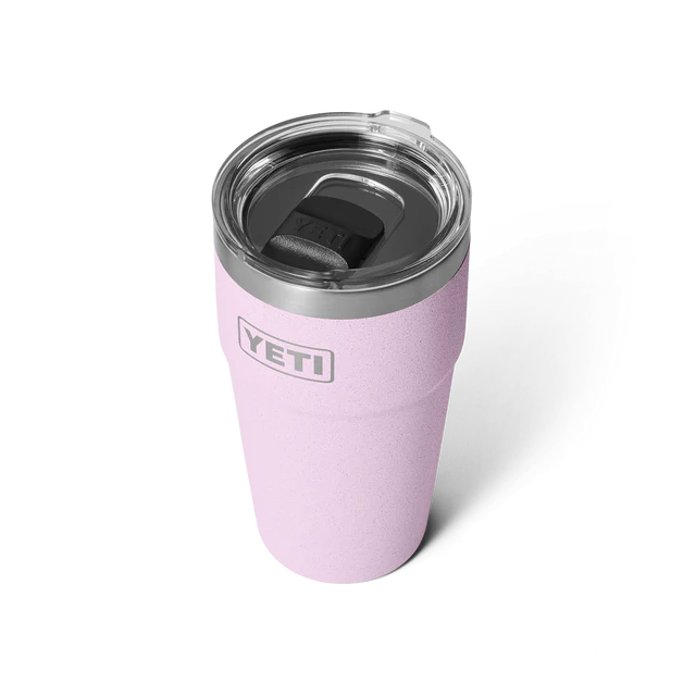Yeti Rambler 20oz (591ml) Stackable Cup with MagSlider Lid- Cherry Blossom