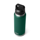 Yeti Rambler 36oz (1065ml) Bottle with Chug Cap - Black Forest Green