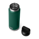 Yeti Rambler 36oz (1065ml) Bottle with Chug Cap - Black Forest Green