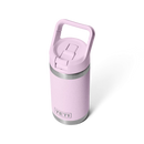 Yeti Rambler Junior 12oz (354ml) Insulated Kids Water Bottle with Colour-Matched Straw Lid - Cherry Blossom