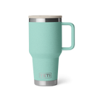 Yeti Rambler 30oz Travel Straw Mug with Colour-Matched Straw Lid - Seastone