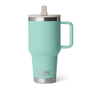 Yeti Rambler 30oz Travel Straw Mug with Colour-Matched Straw Lid - Seastone