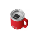 Yeti Rambler 10oz (295ml) Stackable Mug with Duraslip Ceramic Lining - Rescue Red