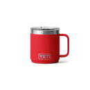 Yeti Rambler 10oz (295ml) Stackable Mug with Duraslip Ceramic Lining - Rescue Red