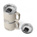 Yeti Rambler 10oz (296ml) Stackable Mug with Durasip Ceramic Lining - Cape Taupe