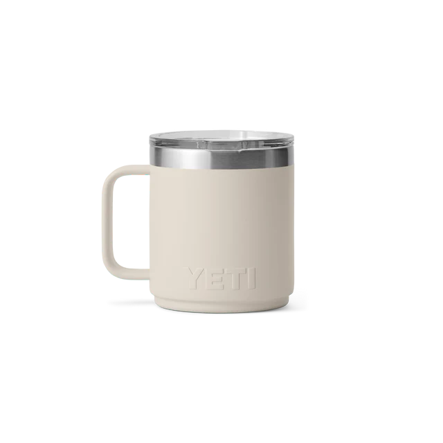 Yeti Rambler 10oz (296ml) Stackable Mug with Durasip Ceramic Lining - Cape Taupe