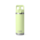 Yeti Rambler 18oz (532ml) Straw Bottle with Colour-Matched Straw Cap - Grasshopper