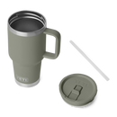 Yeti Rambler 30oz Travel Straw Mug with Colour-Matched Straw Lid - Pampa Green