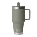 Yeti Rambler 30oz Travel Straw Mug with Colour-Matched Straw Lid - Pampa Green
