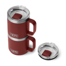 Yeti Rambler 10oz (295ml) Stackable Mug with Durasip Ceramic Lining - Stag Red