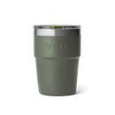 Yeti Rambler 16oz (473ml) Stackable Cup with Magslider Lid - Camp Green/Firefly Yellow