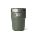 Yeti Rambler 16oz (473ml) Stackable Cup with Magslider Lid - Camp Green/Firefly Yellow