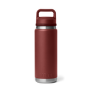 Yeti Rambler 26oz (769ml) Bottle with Colour-Matched Chug Cap - Stag Red