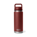 Yeti Rambler 26oz (769ml) Bottle with Colour-Matched Chug Cap - Stag Red