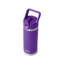 Yeti Rambler 18oz (532ml) Straw Bottle with Colour-Matched Straw Cap - Pace Purple