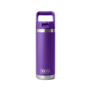 Yeti Rambler 18oz (532ml) Straw Bottle with Colour-Matched Straw Cap - Pace Purple