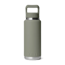 Yeti Rambler 36oz (1L) Straw Bottle with Colour-Matched Straw Cap - Pampa Green