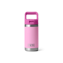 Yeti Rambler 12oz (354ml) Straw Bottle with Colour Straw Cap - Alpenglow (Power Pink/Wildflower)
