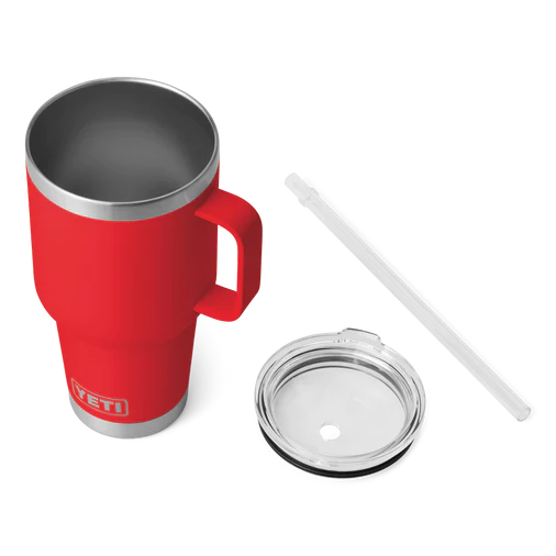 Yeti Rambler 35oz (1L) Straw Mug - Rescue Red