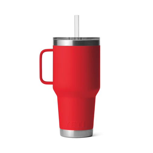 Yeti Rambler 35oz (1L) Straw Mug - Rescue Red
