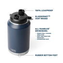 Yeti Rambler One Gallon Jug (3.7L) - Variety of Colours Available