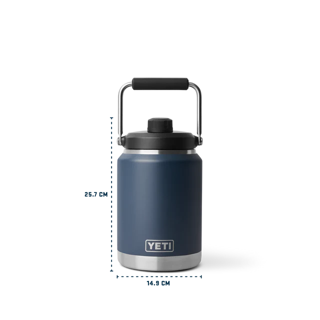 Yeti Rambler 1/2-Gallon (1.9L) Jug - Black Forest Green