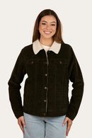 Ringers Western Womens Killawarra Corduroy Jacket - Olive