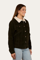 Ringers Western Womens Killawarra Corduroy Jacket - Olive