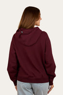 Ringers Western Womens Varsity Hoodie - Cabernet