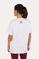 Ringers Western Womens Division Oversized Sport T-Shirt - White