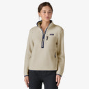 Patagonia Women's Retro Pile Fleece Marsupial Pullover - Natural