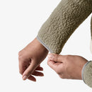 Patagonia Women's Retro Pile Fleece Marsupial Pullover - Natural