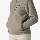 Patagonia Women's Retro Pile Fleece Marsupial Pullover - Natural