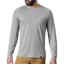 Yeti Men's Crew Neck Crew Neck Sunshirt - Grey
