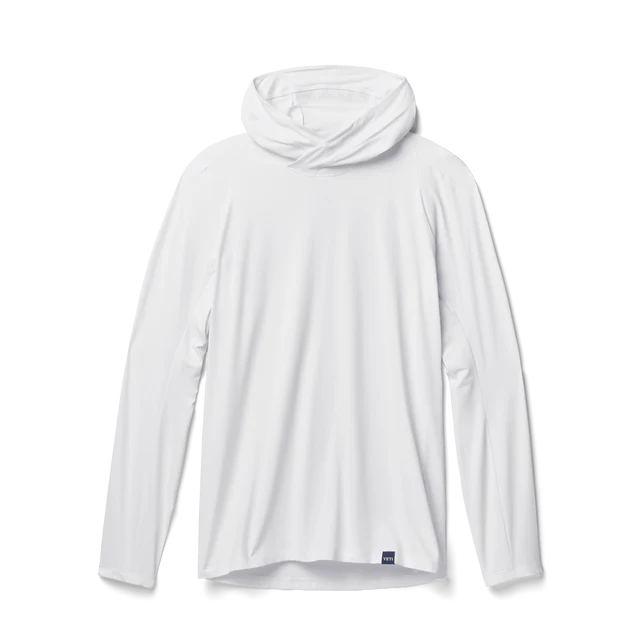 Yeti Men's Hooded Ultra Lightweight Sunshirt - White