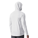 Yeti Men's Hooded Ultra Lightweight Sunshirt - White
