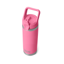 Yeti Rambler 18oz Straw Bottle with Colour-matched Straw Cap (532ml) - Harbour Pink