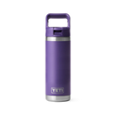 Yeti Rambler 18oz Straw Bottle with Colour-matched Straw Cap (532ml) - Variety of Colours Available