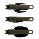 Mun's & Co. BPA Free Foldable Polyamide Cutlery Set (3 Piece) - Olive Green
