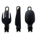 Mun's & Co. BPA Free Foldable Polyamide Cutlery Set (3 Piece) - Olive Green