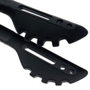 Mun's & Co. BPA Free Sliding Silicon Tongs - Olive Green
