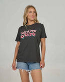 Salty Crew Vacation Boyfriend Short Sleeve Tee - Charcoal
