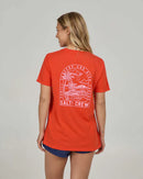 Salty Crew Archway Boyfriend Short Sleeve Tee - Chili Pepper