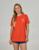 Salty Crew Archway Boyfriend Short Sleeve Tee - Chili Pepper